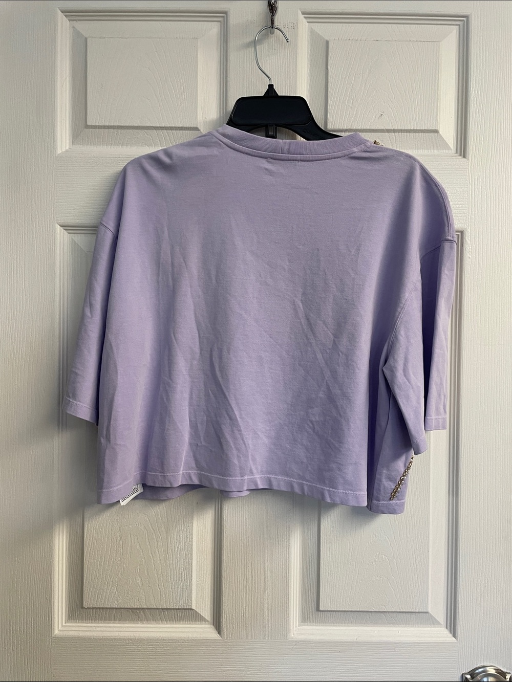 Strass Wave Cropped Tee - Picture 5 of 6